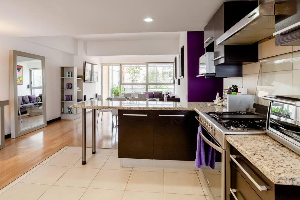 Beautiful Apartment In Polanco Area With Amenities Cidade do México Exterior foto